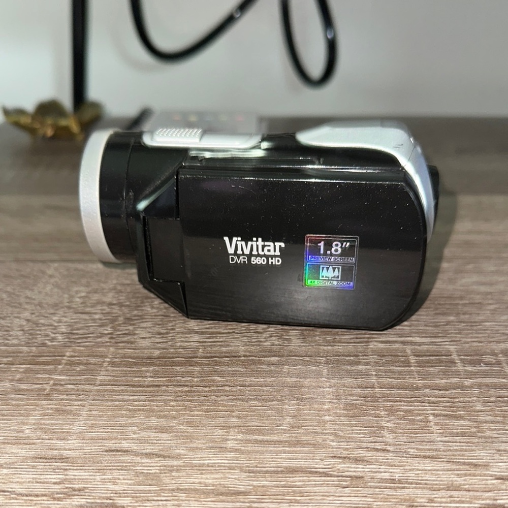 Vivitar Black and Silver Video Camera Equipment